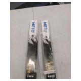 Meto T6 Silicone Windshield Wipers 16in 2pk