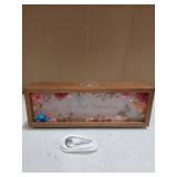 Wood Craft 3D Light Box Amber