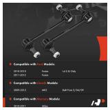 A-Premium 2 x Front Sway Bar Links Stabilizer Bar Links, Compatible with Ford Fusion 2010-2012, Lincoln MKZ 2009-2012, Mercury Milan 2010-2011