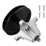 AEagle 46" Deck Spindle Assembly 918-04636 918-04636A 918-04865 918-04865A 618-04636 618-04636A 618-04865 618-04865A for Cub Cadet MTD Troy Bilt Craftsman LTX1045 LTX1046 LT2200 LT2500 Z530