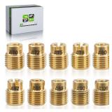 partszen Carburetor Main Jet Kit (70 72 75 78 80 82 85 88 90 100) for Honda GX160 GX200 GX390 Predator 212cc Mini Bike Go Kart, 9 pcs