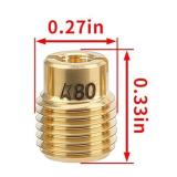partszen Carburetor Main Jet Kit (70 72 75 78 80 82 85 88 90 100) for Honda GX160 GX200 GX390 Predator 212cc Mini Bike Go Kart, 9 pcs