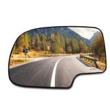 SCITOO Driver Side Mirror Glass Fit for 1999-2006 For Chevy Silverado Pickup 2007 For Chevy Silverado Pickup 2000 For Chevy Suburban 2001-2006 For GMC Yukon XL For GMC Sierra
