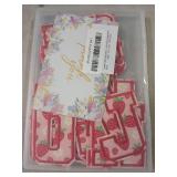 KINGSOW Strawberry Iron on Patches for Kids: Preppy Letters A-Z and Numbers 0-9 Appliques for Clothing Backpacks Bags - Cute DIY Crafts for Parent-Child Activity Girls Daughter Gifts