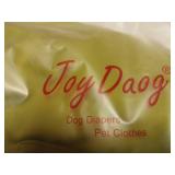 Joy Daog Pet Diapers & Clothes Set - 3 Colors Size XXL