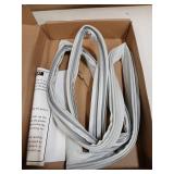 Upgraded 242193203 Refrigerator Freezer Door Gasket for Frigidaire Kenmore Crosley Freezer Door Seal Replacement Parts FFHI1831QP6, FFHT1814QW0, 17.91*28.74 Refrigerator Door Gasket Seal