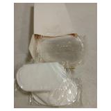 4 Pairs Underarm Sweat Pads Reusable Armpit Absorbing Guards Washable with Shoulder Strap Under Arm Breathable Absorbent Sweat Protectors Pads Guards for Women and Men(Nude, White)