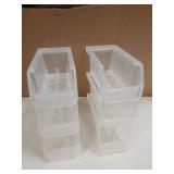 Stackable Storage Bins 6pk