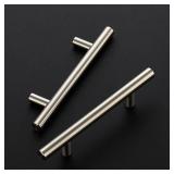 Ravinte 18 Pack 6 inch Cabinet Pulls Brushed Nickel Stainless Steel Kitchen Cupboard Handles Cabinet Handles, 3.5 inch Hole Center