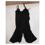 FeelinGirl Plus Size Faja Seamless Body Shaper with Tummy Control and Back Support Shapewear Body suit Black XL/XXL