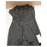 LilyCoco Womens Button Up Bodycon Romper Shorts Short Sleeve Collared Sexy One Piece Black Solid Large