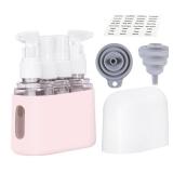 Bpluma Travel Bottles, Leak Proof Containers For Toiletries TSA Approved Airplane Accessories Kits For Liquid 3 Bottles