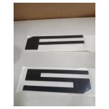 Tailgate Insert Letters -3D Raised Tailgate (Matte Black) (F-150)