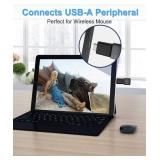 Elebase 5 Pack USB to USB C Adapter with Type C Male to 3.0 Female Adaptor,Thunderbolt 4 to USBA OTG Converter Block Plug for iPhone 17 16 15 14 Pro Max Air,Mouse,Samsung S25,iPad,iWatch 11,Car,AirPod