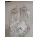 2pk Oxygen Therapy Bubble Humidifier High Flow with 15" Adapter Tubing