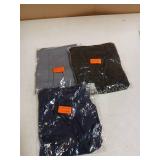 3 Pack Biker Shorts with Pockets for Women 8"/5" High Waisted Tummy Control Workout Spandex Shorts for Gym Yoga S/M