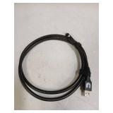 Cummins Lightning(R) to USB A Charging Cable CMN4700 Rugged Steel Charging Cord for iPhone MFi Certified Plus Organizer 4ft - Black