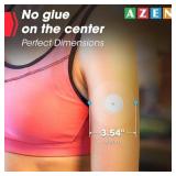 AZEN 60 Pack Freestyle Sensor Covers for Libre 2, Adhesive Patches, Waterproof Sensor Patches