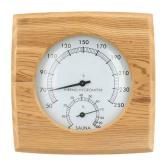 Homaisson 2 in 1 Wooden Sauna Hygrothermograph, Sauna Thermometer and Hygrometer, Indoor Humidity Temperature Measurement Sauna Room Equipment and Accessories
