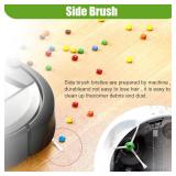 Replacement Side Brush for iRobot Roomba i, e,j Series i7 i7+ Plus i8 i3 i6+/Plus E5 E6 E7 7550 3550 3150 5150 6198 7150 Vacuum Cleaners,6 Pack
