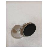 HOME SO Suction Cup Hooks for Shower, Bathroom, Kitchen, Glass Door, Mirror, Tile Loofah, Towel, Coat, Bath Robe for Hanging up to 15 lbs Polished Matte Chrome, Brushed Nickel (2-pack)
