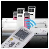 Universal Air Conditioner Remote Control LCD A/C Conditioning Controller 1000 in 1 for Mitsubishi Toshiba Hitachi Fujitsu Daewoo LG Sharp Samsung Electrolux Sanyo Aux Gree Haier Huawei Air Condition