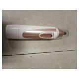 Ear and Nose Hair Trimmer Clipper - 2025 Professional Painless Eyebrow & Facial Hair Trimmer for Men Women, Battery-Operated Trimmer with IPX7 Waterproof, Dual Edge Blades for Easy Cleansing Pink