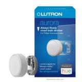Lutron Aurora Smart Bulb Dimmer Switch | for Philips Hue Smart Bulbs | Z3-1BRL-WH-L0 | White