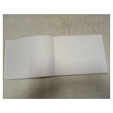 ZICOTO Beautiful Wedding Guest Book for Your Wedding Reception - Simply Elegant Guestbook to Sign in and Add Polaroid Photos - The Perfect Baby Shower Guest Book for The Special Day