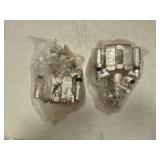 cciyu 19-B2069 19-B2068 Rear Left & Right Brake Calipers Assembly w/Bracket 2004-2008 For Acura For TSX,1998-2007 For Honda For Accord