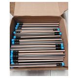 Seajan 96 Pcs 2b Jumbo Pencils, Big, Fat, Thick, Triangular Grip 7 Inch Large Pencils Refill with Eraser for Beginners Office Christmas Gifts(Black)