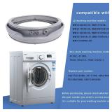 MDS47123619 Door Gasket Compatibile with LG Front-Load Washing Machines WM3270CW WM3270CW/00 WM3500CW/00 WM3670HVA/01 WM3700HVA/00, Door Boot Seal with 383EER4001A Washer Spring Expansion Removal Tool