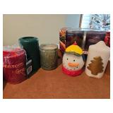 Miscellaneous Christmas candles