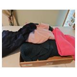 Four, ladies size medium sweaters