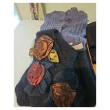 Five, ladies sweaters size medium, two Christmas sweaters