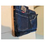 Two pair, Wrangler 34x29 fairly new jeans