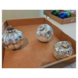 Heavy glass ornaments
