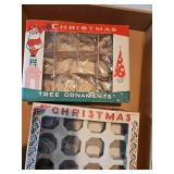 Vintage ornament boxes only, no ornaments