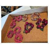 Decorative beaded ornaments