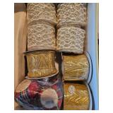 Miscellaneous Christmas ribbon