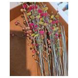 Fancy beaded flowers