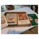 Assorted antique and collectibles price guide books