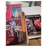 Collectors price guide books, granite wear, Gotti Dutch pottery