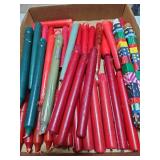 Red and Christmas candles