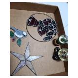 Stained glass Christmas decor