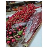 Red Berry Christmas ornaments