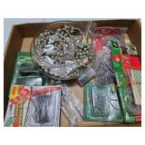 Christmas ornament hangers and small decorative Bowl