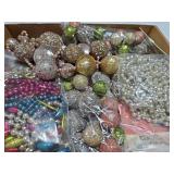 Assorted glitter and beaded Garland