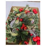Christmas candle rings