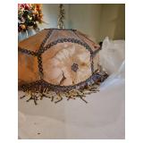 Antique lamp shade, pretty bad condition